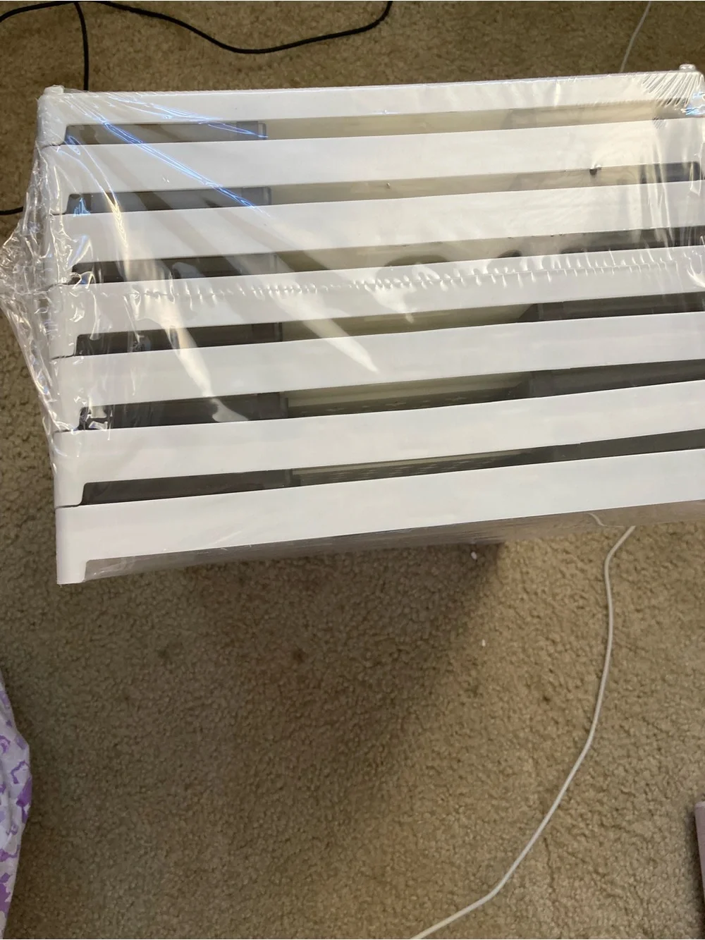 6-Tier Foldable Shoe Cabinet | Clear Stackable Shoe Organizer Rack